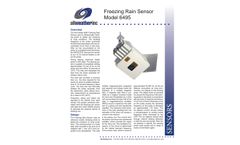 All-Weather - Model 6495 - Freezing Rain Sensor -  Brochure