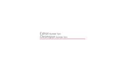 Eastman Chromspun - AY-1 - High-Quality Cellulose Acetate Fibers Brochure