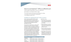 Eastman - GN-408 - Chlorinated Polyolefin Brochure