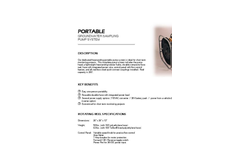 Portable Groundwater Sampling Pump System Brochure