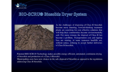 Biosolids Dryer System Presentation Brochure