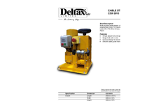 Deltax - Model DTX 310 - Automatic Hydraulic Scrap Hold Down Heavy Duty Alligator Shear - Brochure