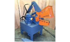 Deltax - Model DTX 410 - Automatic Hydraulic Scrap Hold Down Heavy Duty Alligator Shear