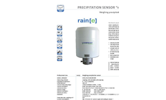 Lambrecht - Model THP[pro] - Temperature Humidity Pressure Sensor - Brochure