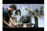Turning Flow Meter Parts In Fast Forward Video
