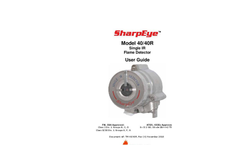 SharpEye - Model 40/40R - Single IR - Flame Detector - Manual