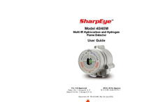 Spectrex - Model 40/40M - Multi IR Flame Detector - Manual