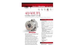 SharpEye - Model 40/40UFL Ultra Fast UV/IR - High Speed Optical Flame Detector - Brochure