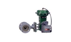 Fisher - Model CV500 - Flanged or Flangeless Eccentric Plug Valve