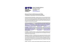 Glossary of HDD Terminology Brochure