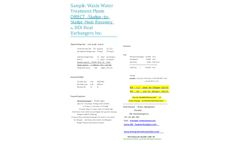 Waste Water Treatment Plants Direct Sludge-to-Sludge-Heat-Recovery - Brochure