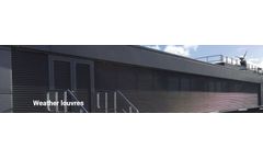 Emtec - Model WLAC Series - Weather Louvres Systems