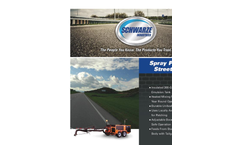  	Schwarze - Model A9 Monsoon - 9.6 Cubic Yard Regenerative Air Street Sweeper - Brochure