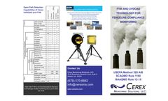 FTIR and UVDOAS Technology for Fenceline Compliance Monitoring - Brochure