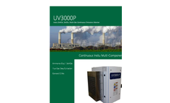 Cerex - Model UV3000P - Insitu DeSOx, DeNOx, Ammonia Slip Analyzer - Brochure