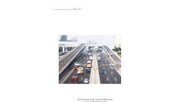 Rion - Model NA-37A Class 1 - Environmental Noise Monitor Datasheet