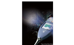Rion - Model NA-28 Class 1 - Integrating Sound Level Meter & Real Time Octave/Third Octave Analyser Datasheet