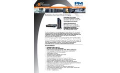 SPower - Model PX9 1500 up to 3000 VA - Single Phase UPS System Brochure