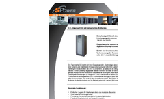 SPower - Model GS 10 up to 120kVA - Three Phase UPS System Brochure