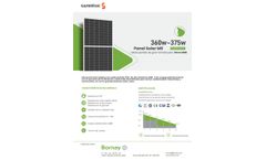 Bornay - Model Sunrise SR-M660HLP - Monocrystalline Solar Module - Brochure