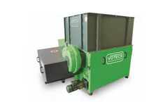 Votecs - Model EZ 10/2 - 15/2 Series - Single-Shaft-Shredders