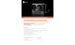 Intelligent Energy - Model IE-Soar -800- Hydrogen Fuel Cells System for UAVs - Brochure