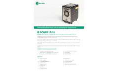 Intelligent Energy - Model IE-Power - 1T and 1U - Fuel Cell Module for Renewable Energy in Construction - Brochure
