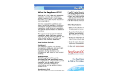 RegScan One Platform- Regulatory Research and Compliance System Software Brochure