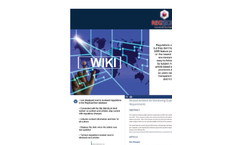 RegScan - Version Wiki - Environmental Regulations Software - Brochure