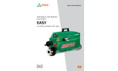 Supercombinata - Model Easy - Line Boring Machine - Brochure