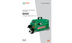 Supercombinata - Model Basic - Line Boring Machine - Brochure