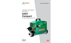 Supercombinata - Model Easy Compact - Line Boring Machine - Brochure