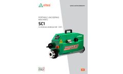 Supercombinata - Model SC1 - Line Boring Machine - Brochure