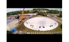 SiGa-Tech - Installation of Self Supporting Aluminium Domes on Primary Clarifiers