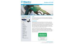 Sulfur Analysis for Fuel by EDXRF / XRF