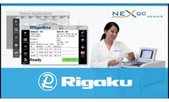 Rigaku NEX QC SERIES of Benchtop EDXRF Analyzers - Video