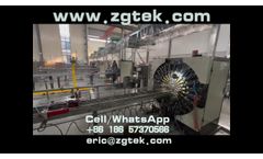 Customer show - ZGTEK automatic filter cage welding machine in action - Video