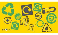 Recycling symbols help to identify materials for correct recycling