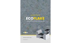 ECOFLAKE -  SORTING PLASTIC FLAKES  - Brochure
