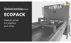 ECOPACK - Optical Sorter for plastics and others - Video