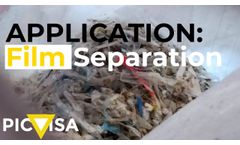 Application: Recycling Film Separation Glass with ECOPACK