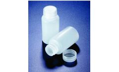 DelAgua - Model x 10 10287584 - HDPE Wide Neck Bottles with Translucent Cap