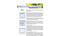 Bentley Facilities Reports Brochure