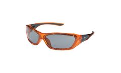 MCR ForceFlex - Model FF137 - Translucent Orange Frame, Silver Mirror Lens