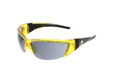 MCR ForceFlex - Model FF232 - Translucent Yellow Frame, Gray Lens