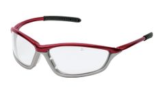 MCR Shock - Model SH140AF - Crimson / Stone Frame, Clear Anti-Fog Lens