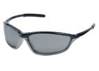 MCR - Model SH152AF - Carbon / Silver Frame, Gray Anti-Fog Lens