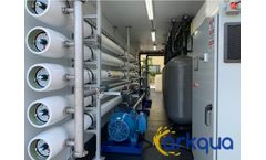 Advanced Arkqua - Model ARKQUA500 - Containerized Seawater Reverse Osmosis Desalination System