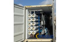 Advanced Arkqua - Model ARKQUA1000 - Containerized Seawater Reverse Osmosis Desalination System