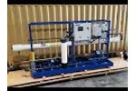 ADVANCEES - DESALINATION - Model: SSWRO-0014 Seawater Reverse Osmosis (RO)  System 14,000 GPD - Video